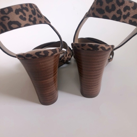 NWT 14th &Union Leopard Faux Suede Shoe - Picture 4 of 7